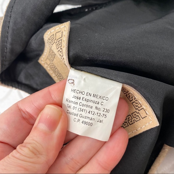 Kids Vintage Western Horse Stallion Genuine Authentic Suede Leather Vest Size 6 - Picture 9 of 9